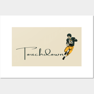 Touchdown Packers! Posters and Art